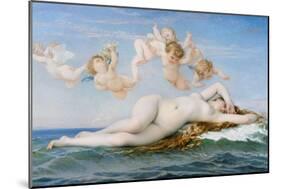 Birth of Venus, 1863-Alexandre Cabanel-Mounted Giclee Print