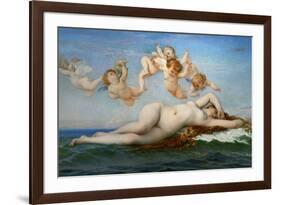 Birth of Venus, 1865-Alexandre Cabanel-Framed Giclee Print