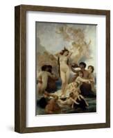 Birth of Venus, 1879-William Adolphe Bouguereau-Framed Giclee Print