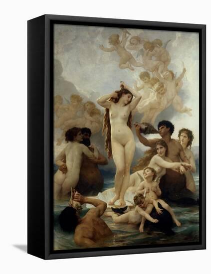 Birth of Venus, 1879-William Adolphe Bouguereau-Framed Stretched Canvas
