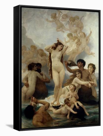 Birth of Venus, 1879-William Adolphe Bouguereau-Framed Stretched Canvas