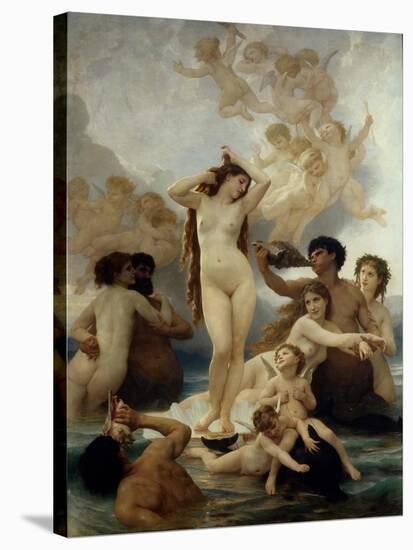 Birth of Venus, 1879-William Adolphe Bouguereau-Stretched Canvas