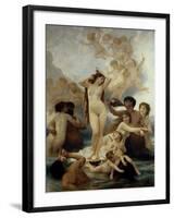 Birth of Venus, 1879-William Adolphe Bouguereau-Framed Giclee Print