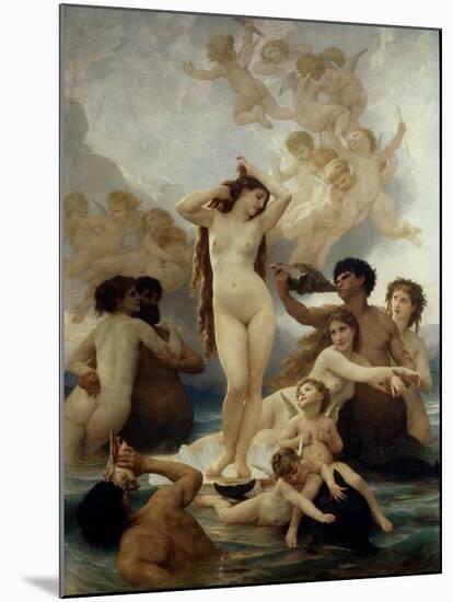 Birth of Venus, 1879-William Adolphe Bouguereau-Mounted Giclee Print