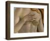 Birth of Venus, Detail of Breasts and Hands-Sandro Botticelli-Framed Giclee Print