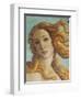 Birth of Venus, Head of Venus-Sandro Botticelli-Framed Art Print