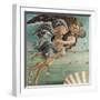 Birth of Venus, Zephyrus and Aura-Sandro Botticelli-Framed Art Print