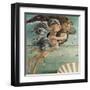 Birth of Venus, Zephyrus and Aura-Sandro Botticelli-Framed Art Print