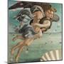 Birth of Venus, Zephyrus and Aura-Sandro Botticelli-Mounted Art Print