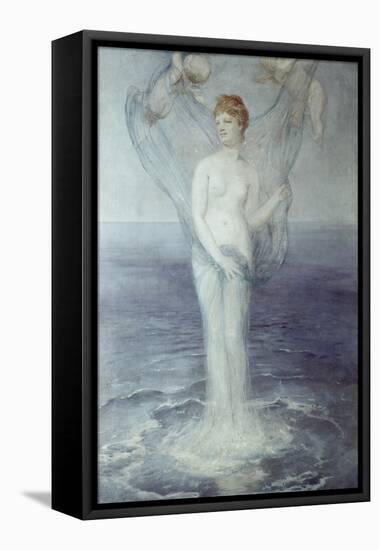 Birth of Venus-Arnold Bocklin-Framed Stretched Canvas