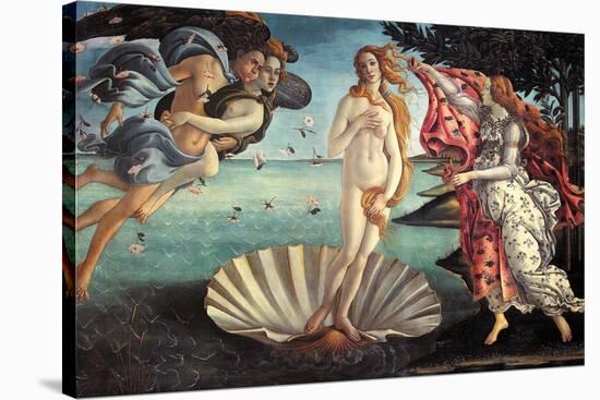 Birth of Venus-Sandro Botticelli-Stretched Canvas
