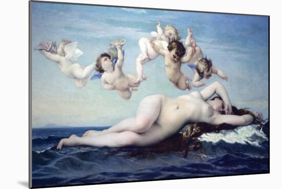 Birth of Venus-Alexandre Cabanel-Mounted Art Print