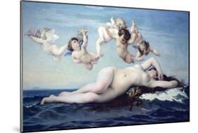 Birth of Venus-Alexandre Cabanel-Mounted Art Print