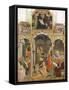 Birth of Virgin, by Master of Observance-null-Framed Stretched Canvas