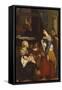 Birth of Virgin-Francesco Guarino-Framed Stretched Canvas