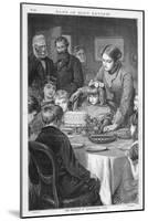 Birthday Cake Cut-Robert Barnes-Mounted Art Print