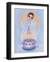 Birthday Cake - Enhanced-Judy Mastrangelo-Framed Giclee Print