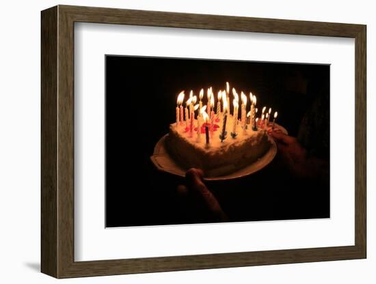 Birthday cake, France-Godong-Framed Photographic Print