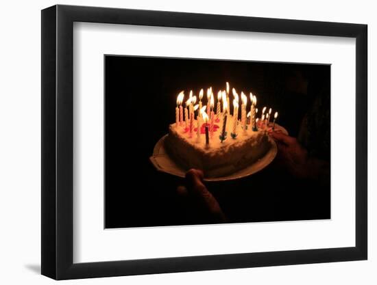 Birthday cake, France-Godong-Framed Photographic Print