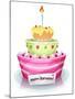 Birthday Cake-Benchart-Mounted Art Print