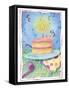 Birthday Cake-Fiona Stokes-Gilbert-Framed Stretched Canvas