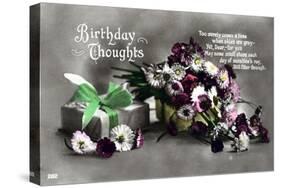 Birthday Card, C1900-1929-null-Stretched Canvas