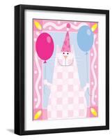 Birthday Cat-Artistan-Framed Art Print