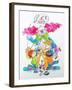 Birthday Clown-Maylee Christie-Framed Giclee Print