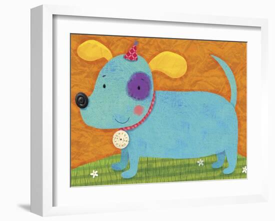 Birthday Dog-Holli Conger-Framed Giclee Print