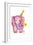 Birthday Elephant-Wyanne-Framed Giclee Print