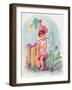 Birthday Elf-Judy Mastrangelo-Framed Giclee Print