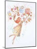 Birthday Goodies-Judy Mastrangelo-Mounted Giclee Print