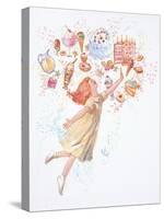 Birthday Goodies-Judy Mastrangelo-Stretched Canvas