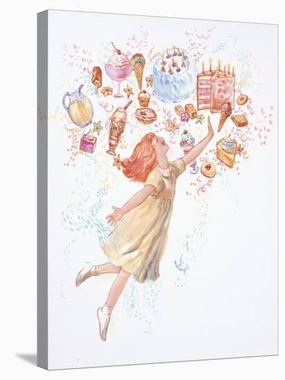 Birthday Goodies-Judy Mastrangelo-Stretched Canvas