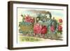 Birthday Greetings, Rose Train-null-Framed Art Print