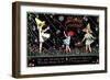 Birthday Greetings, Three Little Girls-null-Framed Art Print