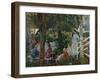 Birthday in the Garden-Nikolai Astrup-Framed Giclee Print