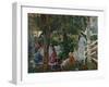 Birthday in the Garden-Nikolai Astrup-Framed Giclee Print