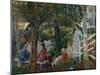 Birthday in the Garden-Nikolai Astrup-Mounted Giclee Print