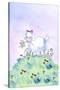 Birthday Lamb-Jennifer Zsolt-Stretched Canvas