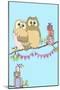 Birthday Owls, 2013-Anna Platts-Mounted Giclee Print