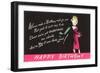 Birthday Poem-null-Framed Art Print