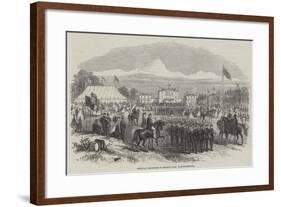 Birthday Rejoicings in Hindlip Park, Worcestershire-null-Framed Giclee Print