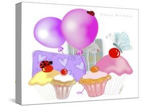 Birthday Treats-Cherie Roe Dirksen-Stretched Canvas