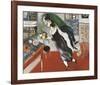 Birthday-Marc Chagall-Framed Art Print