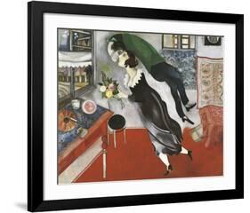 Birthday-Marc Chagall-Framed Art Print