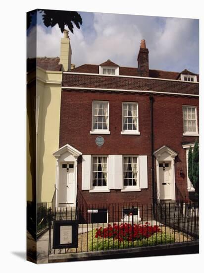 Birthplace of Charles Dickens, Portsmouth, Hampshire, England, United Kingdom, Europe-Jean Brooks-Stretched Canvas