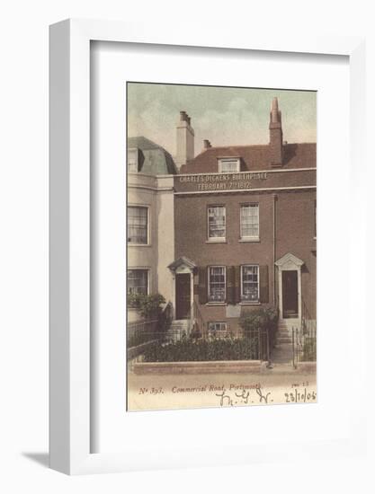 Birthplace of Charles Dickens-null-Framed Photographic Print