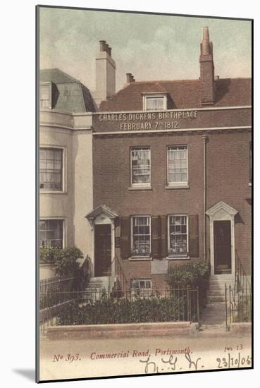 Birthplace of Charles Dickens-null-Mounted Photographic Print