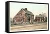 Birthplace of John Quincy Adams-null-Framed Stretched Canvas